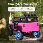 Outfunny 24V Electric Ride-On Car for Kids