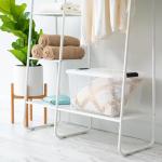 IRIS USA 40 QT Clear Plastic Storage Box 6-Pack