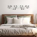 Modern Metal Flower Wall Art for Indoor Decor