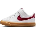 Nike Court Legacy Toddler Shoes, White/Red, Size 10