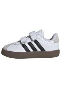 Adidas Kids VL Court 3.0 Sneakers, White/Black/Grey