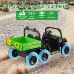 SEHOMY 24V 4WD Kids Dump Truck Ride-On Car