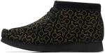Clarks Kids Wallabee Go Shoes - Black Suede
