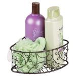 iDesign Twigz Metal Suction Shower Organizer Basket