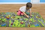 Kids City Life Playmat Rug for Cars & Toys