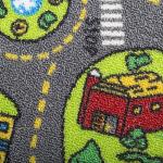 Kids City Life Playmat Rug for Cars & Toys