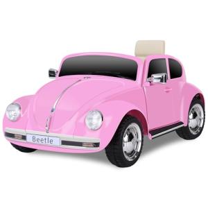 Kids 12V Electric Car with Remote Control - Pink