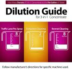 OdoBan 3-in-1 Carpet Cleaner Concentrate Set of 4