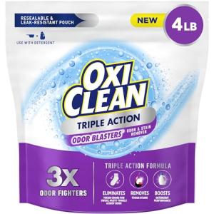 OxiClean Triple Action Odor Blasters Powder, 4 lbs