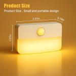 8 Pack Battery Operated Motion Sensor Stair Lights