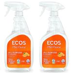 ECOS Plant-Based Multi-Surface Cleaner Spray, Orange