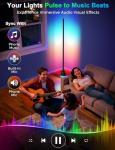 Smart RGB Floor Lamp with Music Sync & Remote
