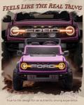 24V Ford Bronco Raptor Kids Ride-On Car