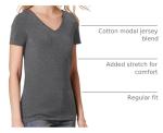 Amazon Essentials Women's V-Neck T-Shirt 2-Pack