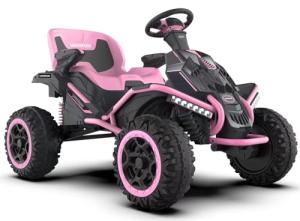 24V Big Kids Electric Ride-On Car (Pink)