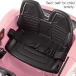 Pink Remote Control Ride On Sports Car for Kids