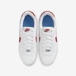Nike Cortez Kids' Shoes - White/Blue/Red, Size 6