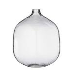Bloomingville Clear Glass Stout Vase