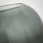 Sullivans Smoked Glass Flower Vase for Home Decor