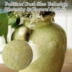 8 Inch Vintage Ceramic Rustic Flower Vase