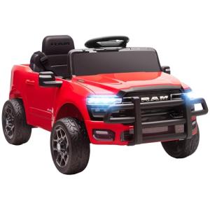 Qaba 12V Dodge RAM Kids Ride-On Car
