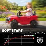 Qaba 12V Dodge RAM Kids Ride-On Car