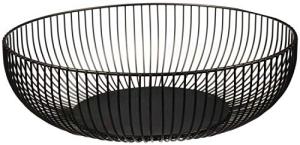 Large Round Acrylic Metal Wire Fruit Basket