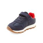 Boys Bailey Navy Sneakers by Simple Joys