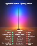 Smart RGB Corner Floor Lamp with App & Remote