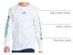 adidas Boys' Spectrum of Light Long Sleeve Tee