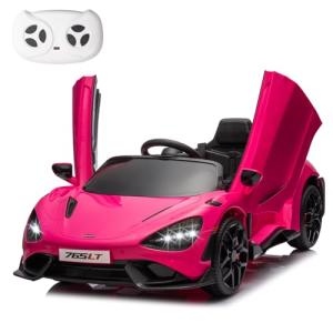 MUKIDY McLaren 765LT Kids Ride-on Car - Pink