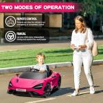 MUKIDY McLaren 765LT Kids Ride-on Car - Pink