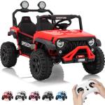 Kids 2-Seater Electric Ride-On Truck, Red