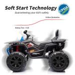 Hikiddo 24V Kids ATV 4-Wheeler - Blue