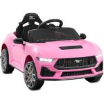 12V Ford Mustang Electric Ride On Car - Pink