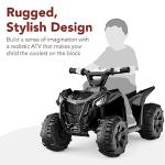 Kids Ride-On 6V Quad ATV Toy Car - Black
