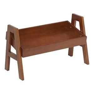 ECR4Kids Adjustable Stacking Bookcase - Dark Walnut