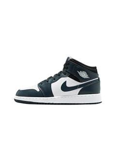 Nike Boy's 1 Mid GS Sneaker, Armory Navy