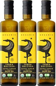 Terra Delyssa Organic Extra Virgin Olive Oil, 3 Pack