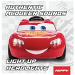 Huffy Lightning McQueen 6V Ride-On Toy Car with Headlights & Engine Sounds, Foot Pedal Drive, Up to 2.5 MPH, Ages 3–7