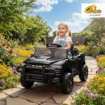 Qaba 12V Kids Dodge RAM Ride On Car
