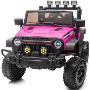 Hikiddo 24V Kids Ride-On Car - Pink