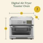 Cuisinart Digital Air Fryer Toaster Oven, Silver