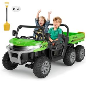 Electric 24V Ride-On Dump Truck for Kids