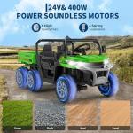 Electric 24V Ride-On Dump Truck for Kids