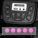 12V Pink Electric UTV Ride-On Toy for Kids