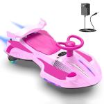 12V Wiggle Car for Kids - Rechargeable Drifting Ride