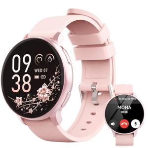 Blintok Waterproof Smart Watch Fitness Tracker - Pink