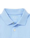 Children's Place Boys Long Sleeve Polo Shirt, Large