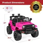 12V Kids Ride On Truck with Remote Control